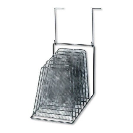 Fellowes Fellowes Mesh Partition Additions 6-Step File Organizer, Black 75904